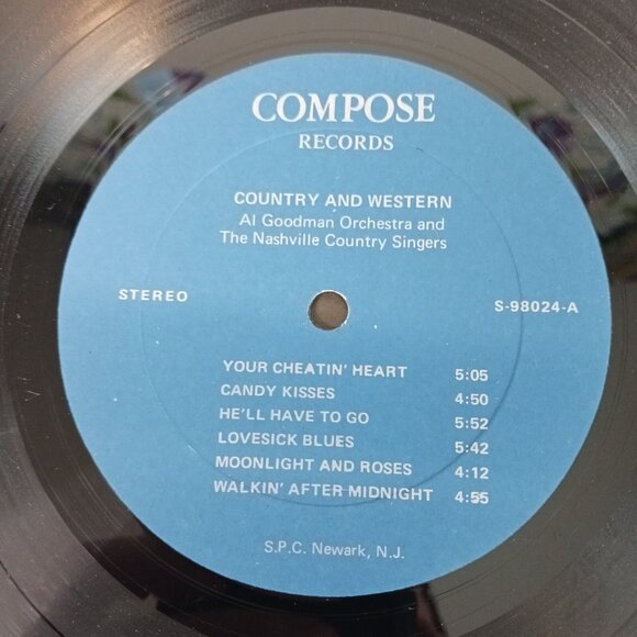 Country & Western The New Al Goodman Orchestra Vinyl Record S-98024 VTG 1966 VG+ - Picture 4 of 10